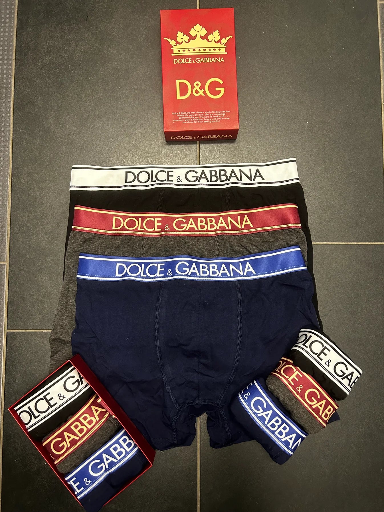 DOLCE & GABBANA ΣΕΤ 3 ΕΣΩΡΟΥΧΩΝ 3 Colour
