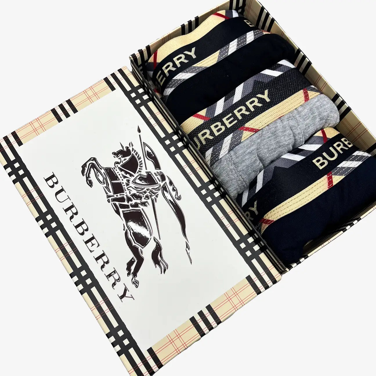 BURBERRY ΣΕΤ 3 ΕΣΩΡΟΥΧΩΝ Black and Grey