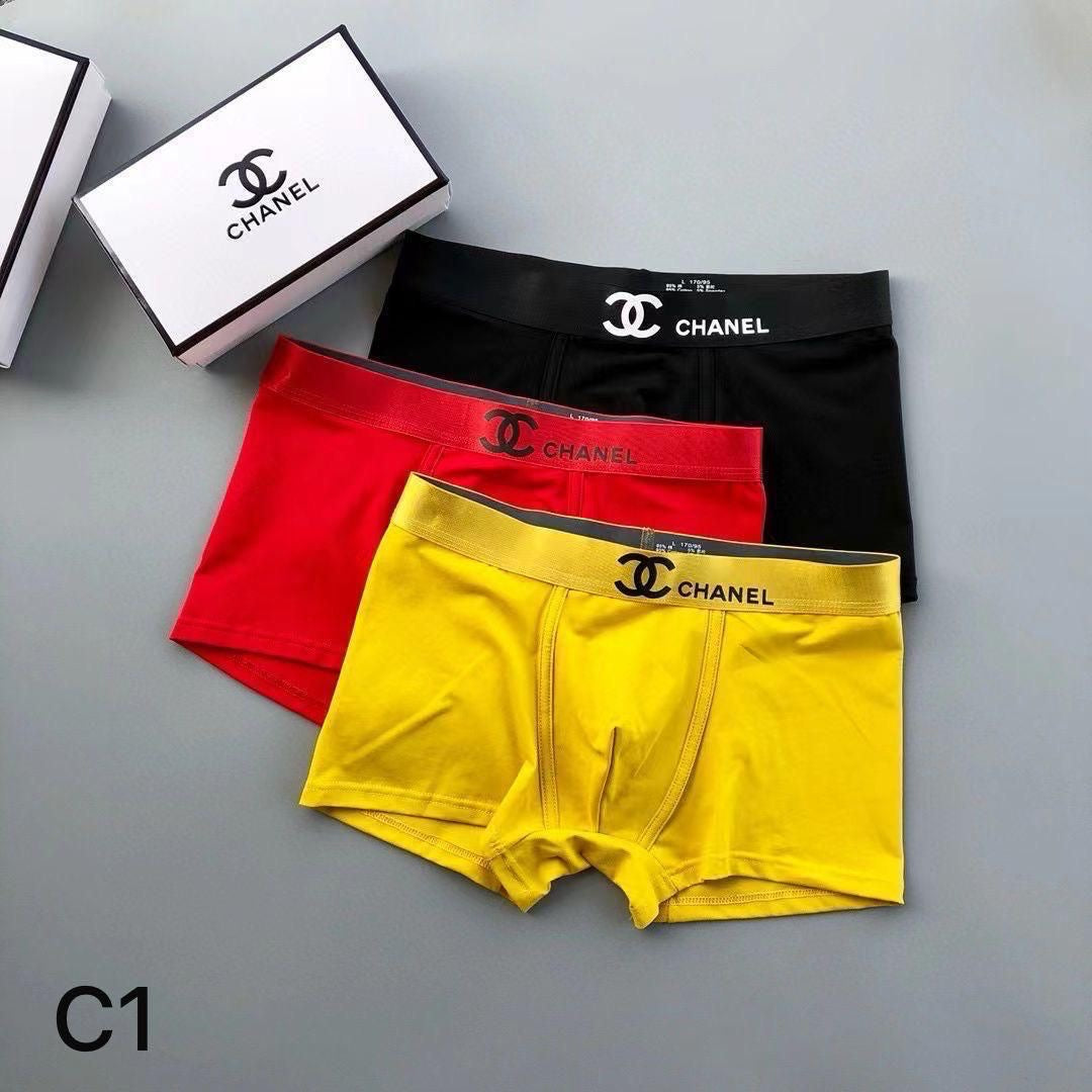 Chanel 3 boxers pack